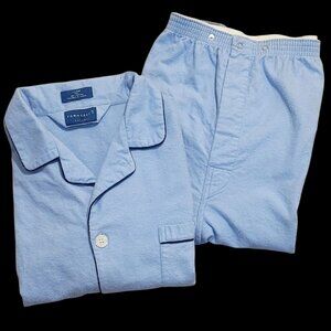 VTG JCPenney Towncraft 100% Cotton Flannel Men's Pajama Set XLT NEW